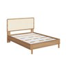 Cama Casal com Cabeceira Fixa 138cm Palhinha Oslo Hanover 27055 - 2