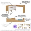 Ver imagem 5 de Kit Cama Infantil Montessoriana com Escrivaninha 2 Portas 1 Gaveta Lume Multimóveis MP4823
