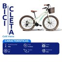 Ver imagem 5 de Bicicleta Viena Aro 29 Feminina Freio a Disco 21V c/ Cesto Colli