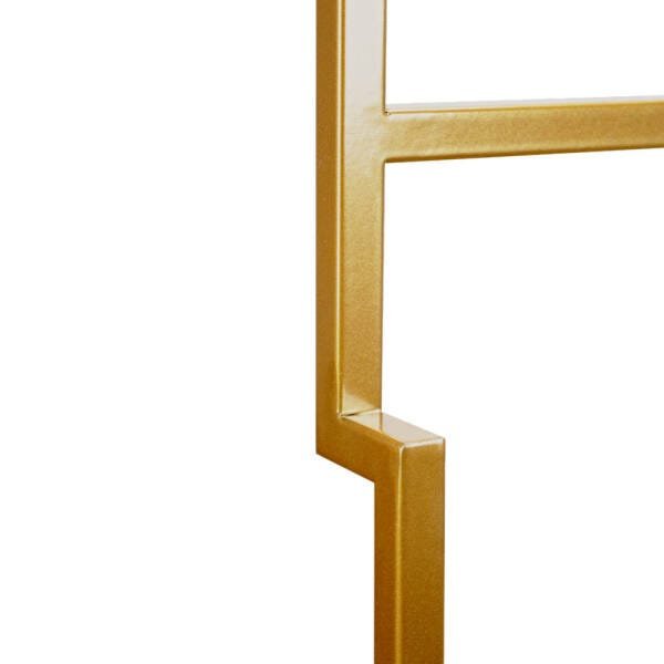 Porta Toalha de Banho Industrial Metálico 60 cm - D'Rossi - Dourado - 4