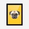 Quadro Decorativo Pug Los Quadros - 1