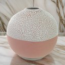 Ver imagem 3 de Vaso Decorativo em Ceramica Terracota 7,3x7,8x7,8cm Florarte