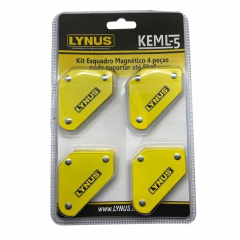 KIT ESQUADRO MAGNETICO LYNUS 5KGF KEML-5