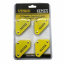 Ver imagem 1 de KIT ESQUADRO MAGNETICO LYNUS 5KGF KEML-5
