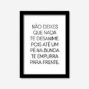 Ver imagem 1 de Quadro Decorativo Não Deixeis Que Nada Te Desanime Los Quadros