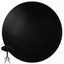 Ver imagem 3 de Cj Mesa Madeira 60cm - Bistrô Fixa 98cm + 4 Banquetas 73 - Preta - Liso