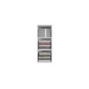 Ver imagem 2 de Aéreo Maleiro Alto 1 Porta 36cm Linha Modulado Adapt N551 Kappesberg - Branco/nogueira