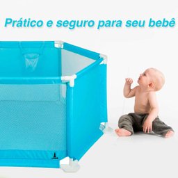 Cercado Portátil Bebê Infantil Criança Cercadinho Lorben - 4