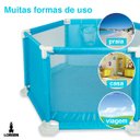 Ver imagem 6 de Cercado Portátil Bebê Infantil Criança Cercadinho Lorben