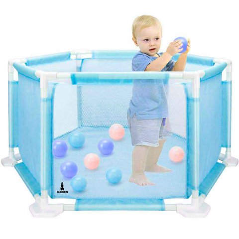 Cercado Portátil Bebê Infantil Criança Cercadinho Lorben