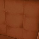 Ver imagem 5 de Poltrona para Sala de Espera Recepção Clinica Base de Ferro Tecido Corano Premium Suporta 150kg