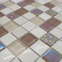 Ver imagem 2 de Pastilha de Vidro para Cozinha Banheiro Coral Mescla 30x30cm
