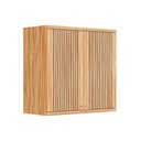 Ver imagem 1 de Armário de Cozinha Modulado Sauvignon 2 Portas Frisada 80cm Amendoa - Ronipa