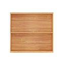 Ver imagem 3 de Armário de Cozinha Modulado Sauvignon 2 Portas Frisada 80cm Amendoa - Ronipa