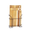 Ver imagem 1 de Kit 3 Tábuas de Madeira com Suporte em Aço - Stolf