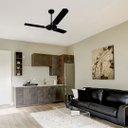 Ver imagem 2 de Ventilador de Teto 127v New Comercial Eco 3 Pás Preto