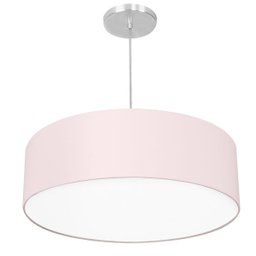 Lustre Cupula Pendente Dome 50x15cm Magnífico Rose - 1