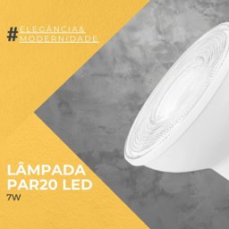 Lâmpada Led Par20 7w 4000k Bivolt - 7