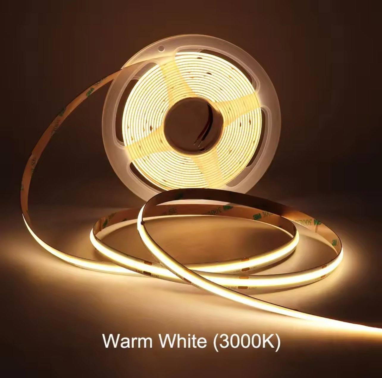 Fita Cob 320 Led's 10 Metros Ip44 110v 14w 3000k Liga Direto