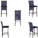Ver imagem 5 de Mesa Bistro e 2 Banquetas Roma Marrom Corda Náutica 12 Trama Original