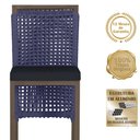 Ver imagem 3 de Mesa Bistro e 2 Banquetas Roma Marrom Corda Náutica 12 Trama Original