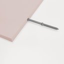 Ver imagem 2 de Kit 2 Prateleiras Porta Quadros 90 X 15cm Rosa Claro Invisível