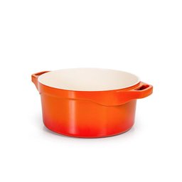 Jogo de Panela Antiaderente Cerâmica 4 Peças Laranja Le Cook - 9