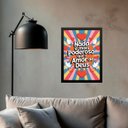 Ver imagem 1 de Quadro o Poderoso Amor de Deus 33x24cm - com Vidro:moldura Branca