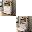 Ver mais imagens de Balcão Multiuso/comedouro para Cães e Gatos Multimóveis Mp6026 Branco
