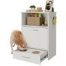 Balcão Multiuso/comedouro para Cães e Gatos Multimóveis Mp6026 Branco - 1