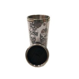 SQUEEZE TÉRMICO SKULL AMARELA 500ml - 1