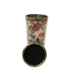 SQUEEZE TÉRMICO SKULL VERMELHA 500ml - 1