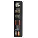 Ver imagem 3 de Estante Livreiro Madesa 6906 com 6 Nichos - Preto