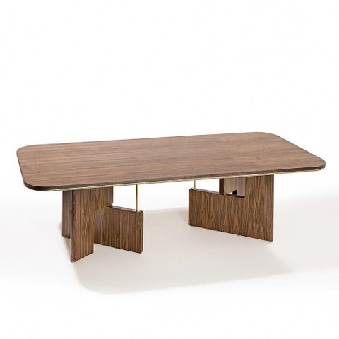 Mesa de Jantar Retangular Âncora de Madeira 180cm, 200cm, 220cm, 240cm e 260cm 180cm X 100cm Grey