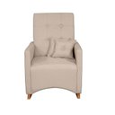 Ver imagem 5 de Poltrona de Amamentação com Balanço Ana Linho com Puff