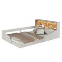 Ver imagem 5 de Cama Montessoriana Casal Infantil com Protetor e Iluminação Led Lille