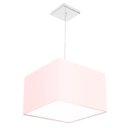 Ver imagem 1 de Lustre Cupula Pendente Dome Quadrado 30x20cm Rose