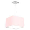 Ver imagem 2 de Lustre Cupula Pendente Dome Quadrado 30x20cm Rose