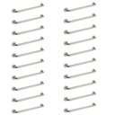 Ver imagem 2 de Alça de Apoio Inox 70cm Barra Kit 20 Unidades Acessibilidade Idoso Gestante Banheiro Segurança