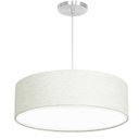 Ver imagem 2 de Lustre Cupula Pendente Dome 50x15cm Magnífico Linho Claro