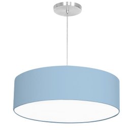 Lustre Cupula Pendente Dome 50x15cm Magnífico Azul - 2