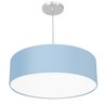 Lustre Cupula Pendente Dome 50x15cm Magnífico Azul - 1