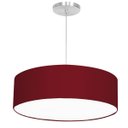 Ver imagem 2 de Lustre Cupula Pendente Dome 50x15cm Magnífico Vermelho