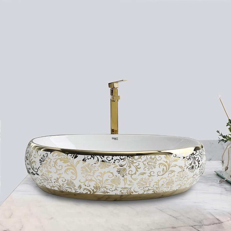Cuba Cerâmica de Sobrepor Banheiro/lavabo 62x42 Cm - 3