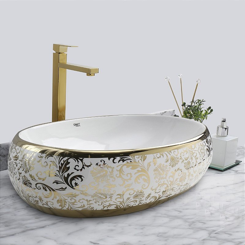 Cuba Cerâmica de Sobrepor Banheiro/lavabo 62x42 Cm - 2