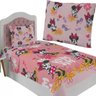Jogo de Cama Infantil 3 Pecas Mickey Solteiro Microfibra Modelo:minnie - 1