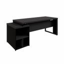 Ver imagem 5 de Mesa Diretor Escritório 150cm a 172cm 4 Gavetas Pé Metal F5