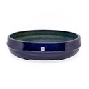 Ver imagem 1 de Vaso Bacia Decorativo Osaka Azul Perolizado 16x65x52 cm - D’Rossi Vaso Decorativo