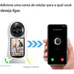 Câmera de Segurança e Babá Eletrônica Wi-fi - 8