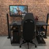 Mesa Gamer/Escrivaninha Estilo Industrial, Preto G-0021 - 3